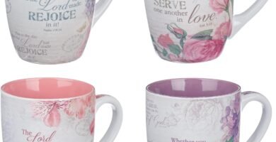 Color coffee mug set