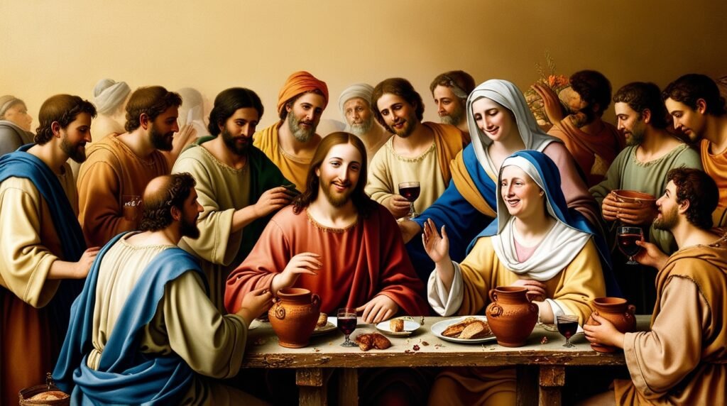 Jesus Maria y sus discipulos
