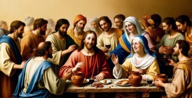 Jesus Maria y sus discipulos