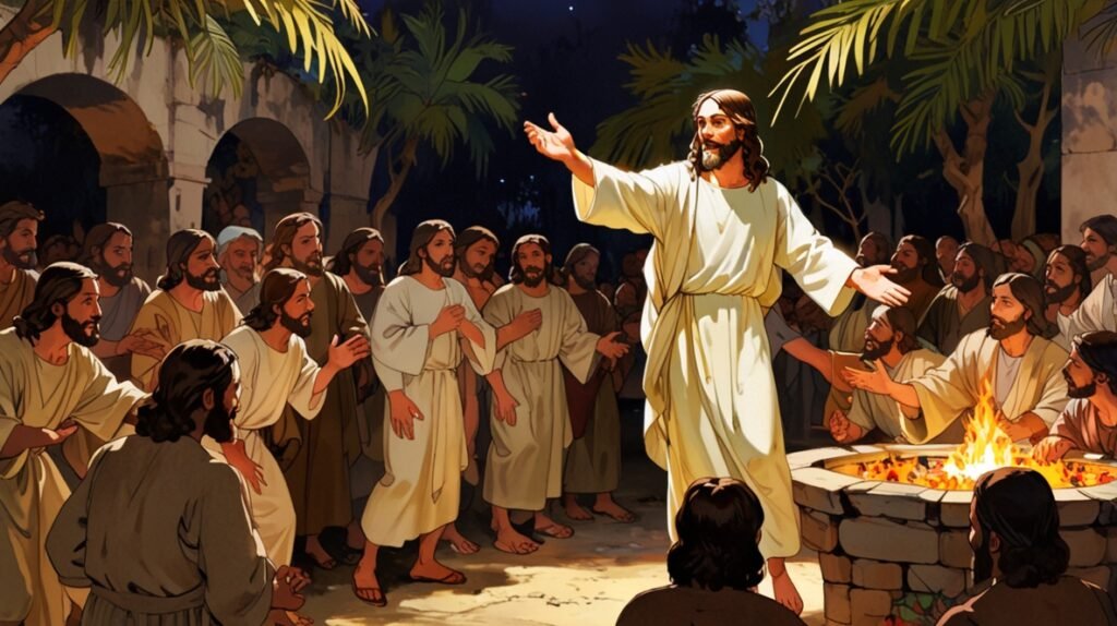 Jesus en la fiesta del tabernaculo